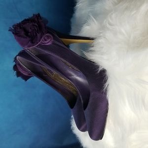RSVP purple pumps, size 8.5